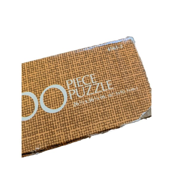 Vintage MB Just Imagine Jigsaw Puzzle 1500 Piece Burst Of Autumn Leaf Leaves - Picture 9 of 9